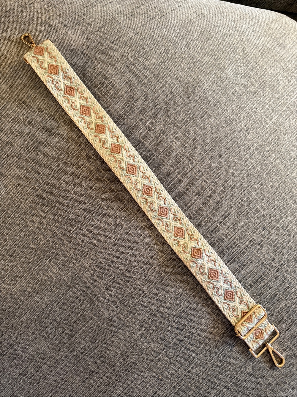 Pink Lily purse strap